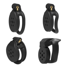 Ultra Small Cobra 3D Printed Chastity Cage with 4 rings
