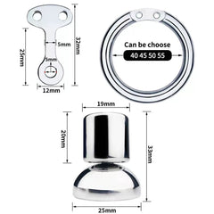 LKM-022 flat plate central cup and connection dimensions