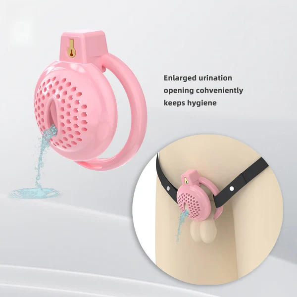 Flat Soft Cock Cage With Belt