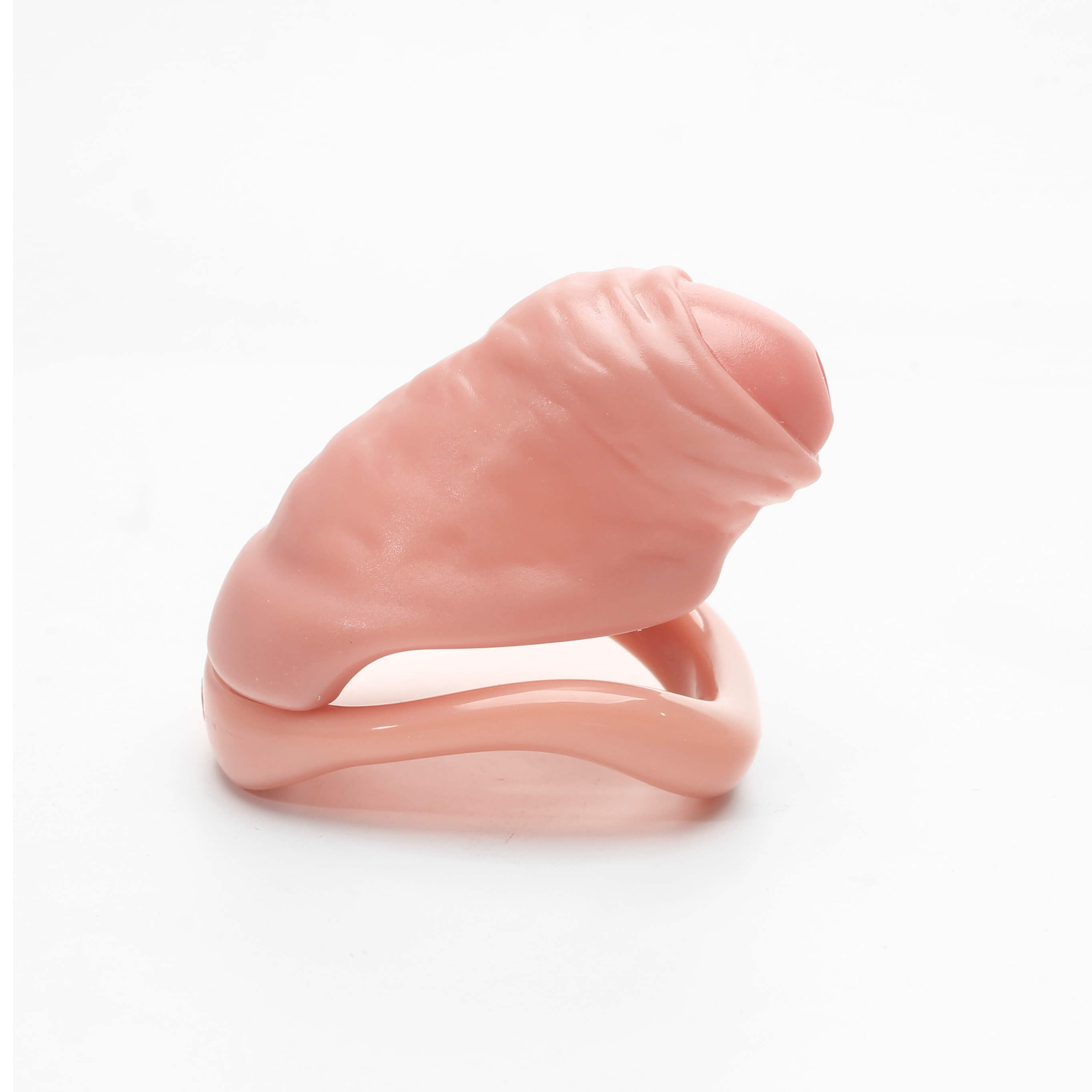 Flesh-Toned Camouflage Chastity Device