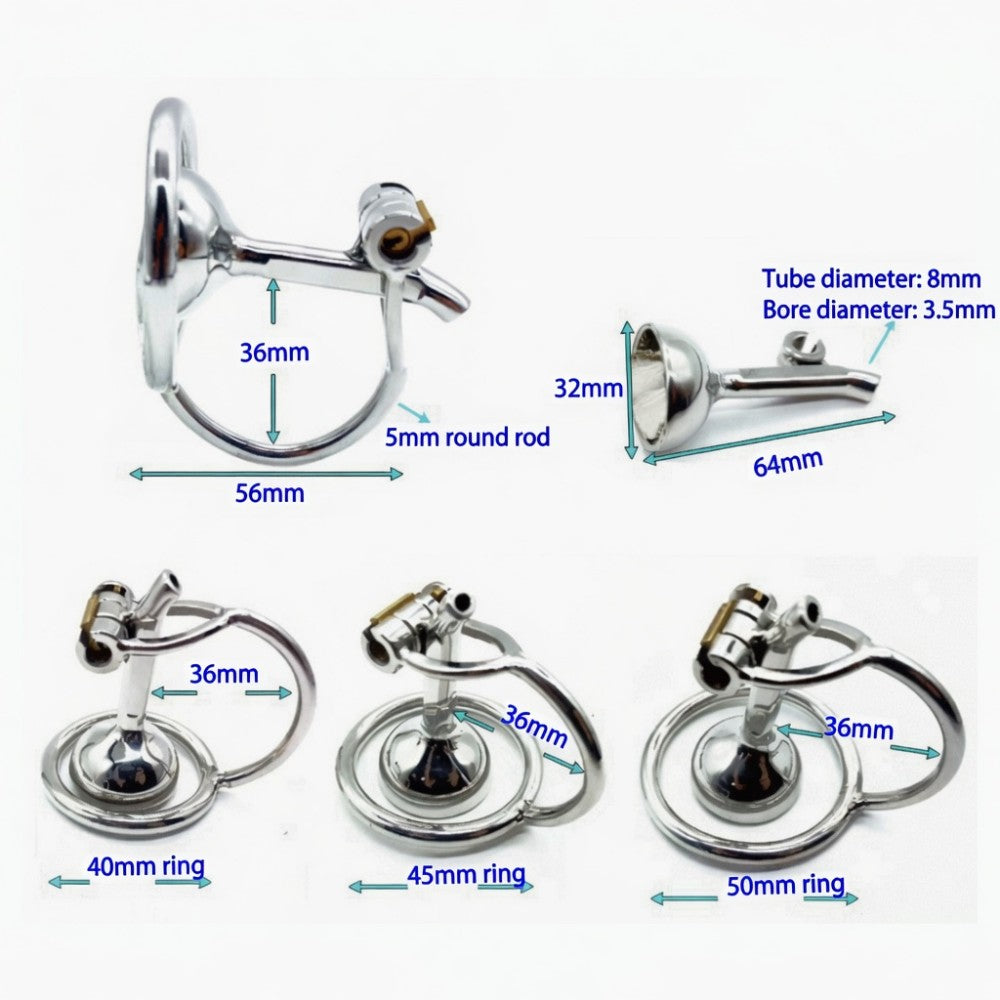 LKM-099 flip-style cage dimensions with 40mm 45mm and 50mm rings