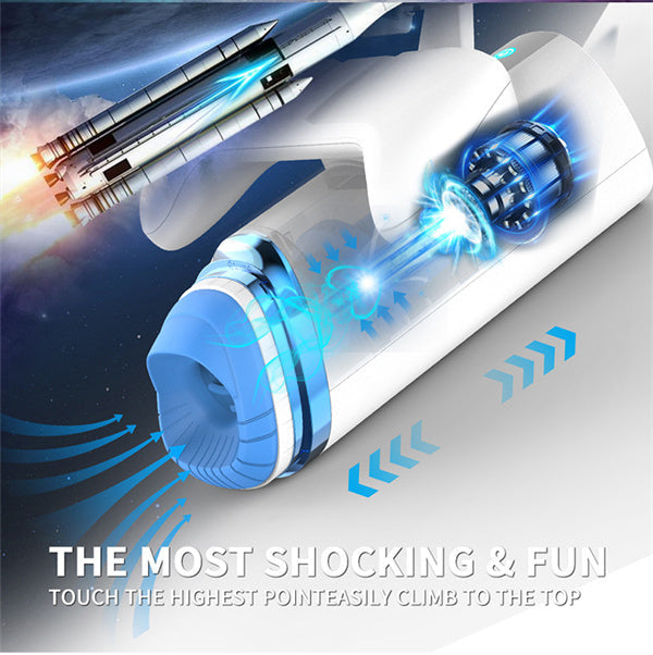 Game Cup PRO Heating Thrusting Vibrating Stroker With Phone Holder