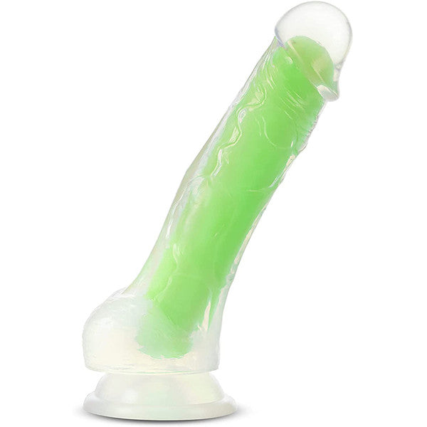 7.5 INCH Glow In Dark Dildo Green