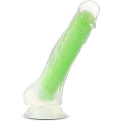 7.5 INCH Glow In Dark Dildo Green