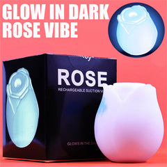 Glow In Dark Rose Vibrator  Ship From The United State