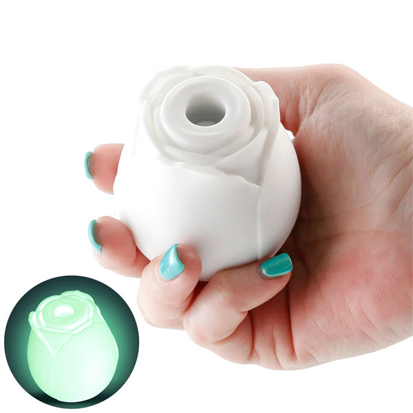 Glow In Dark Rose Vibrator Hot Pink