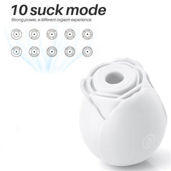 Glow In Dark Rose Vibrator Hot Pink