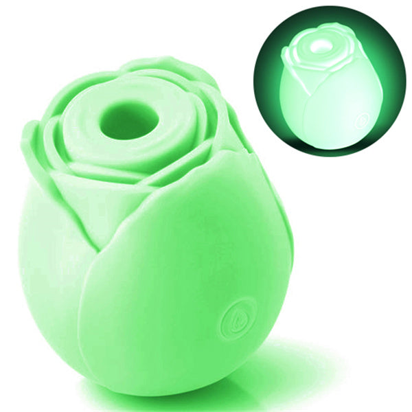 Glow In Dark Rose Vibrator Green