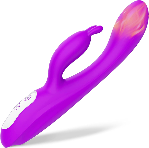 Heating Rabbit Vibrator Hot Pink