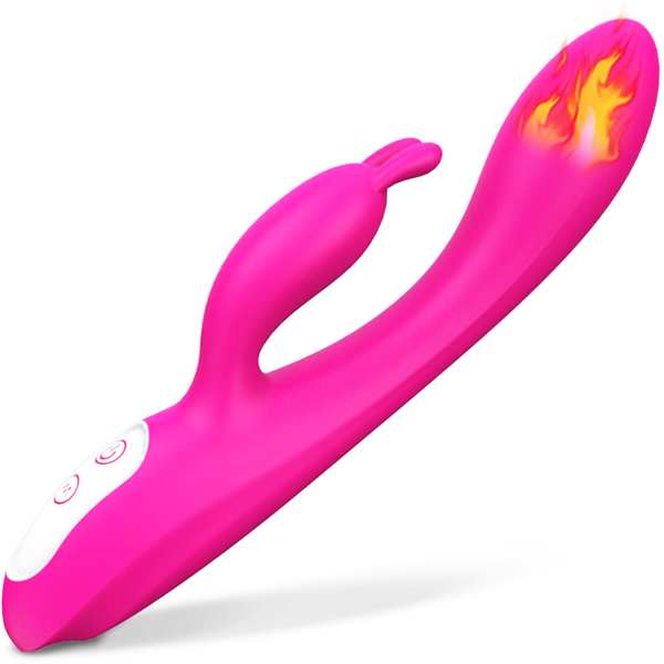 Heating Rabbit Vibrator Purple