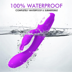 Heating Rabbit Vibrator Purple