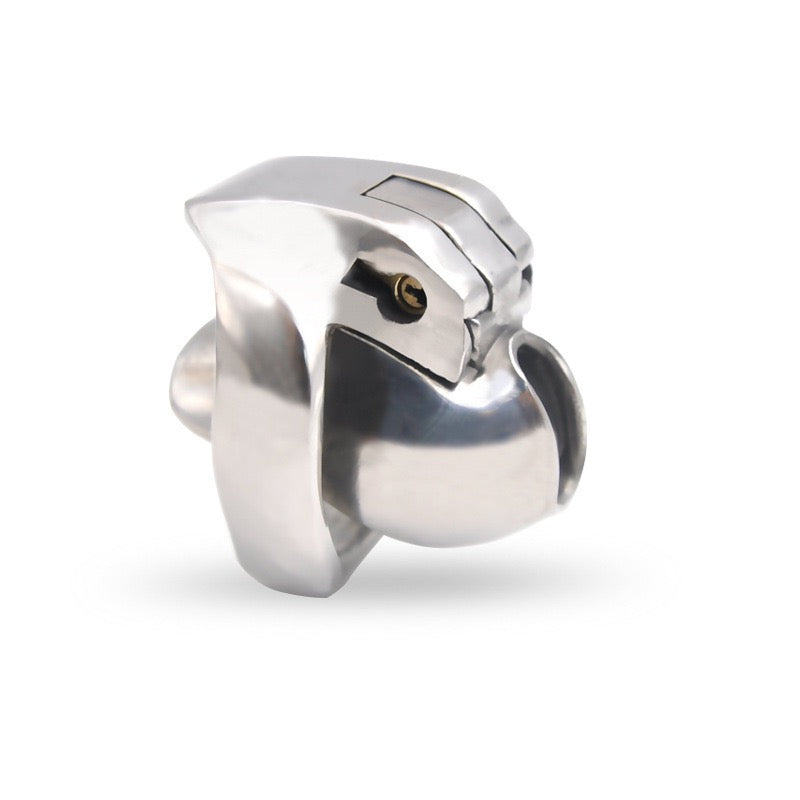 Holy Trainer V2 Nub stainless steel chastity cage with 22 mm cage length