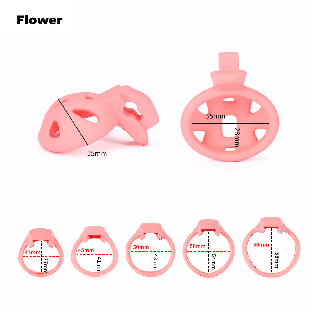HTV4 Bow-Tie 3D Chastity Cage