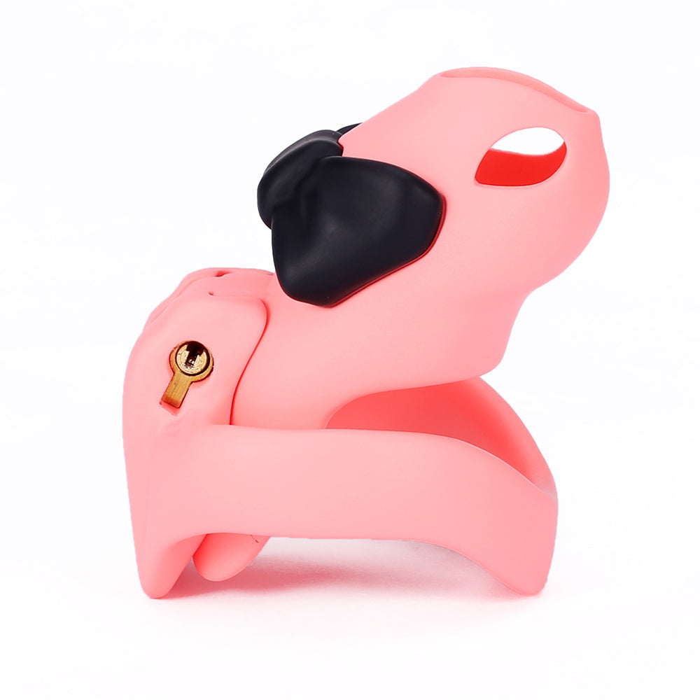 HTV4 Bow-Tie 3D Chastity Cage