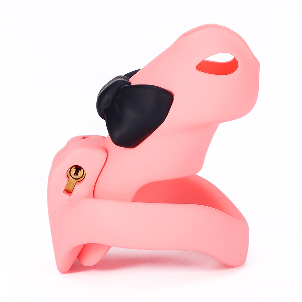 HTV4 Bow-Tie 3D Chastity Cage