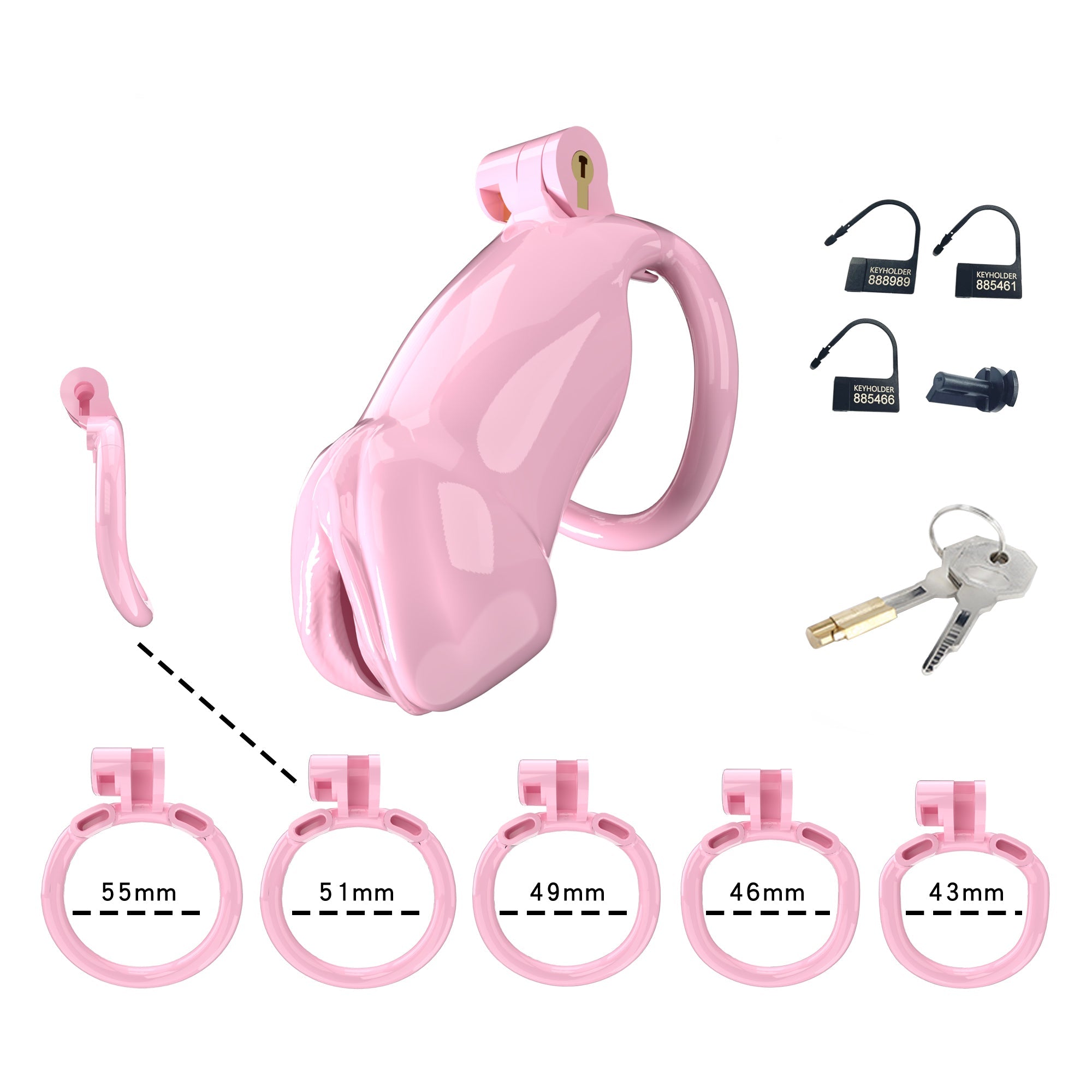 Imitation Penis Male Chastity Device