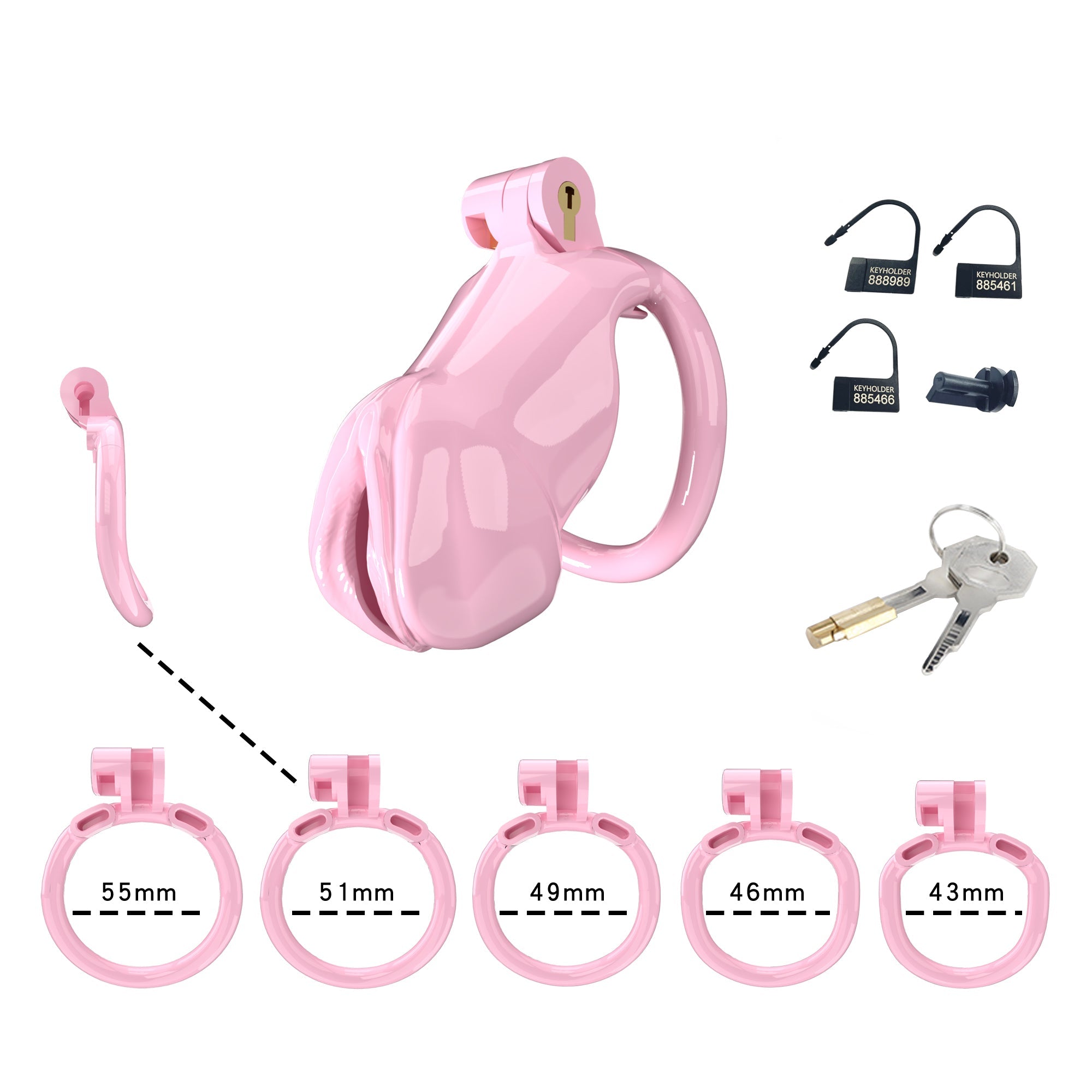 Imitation Penis Male Chastity Device