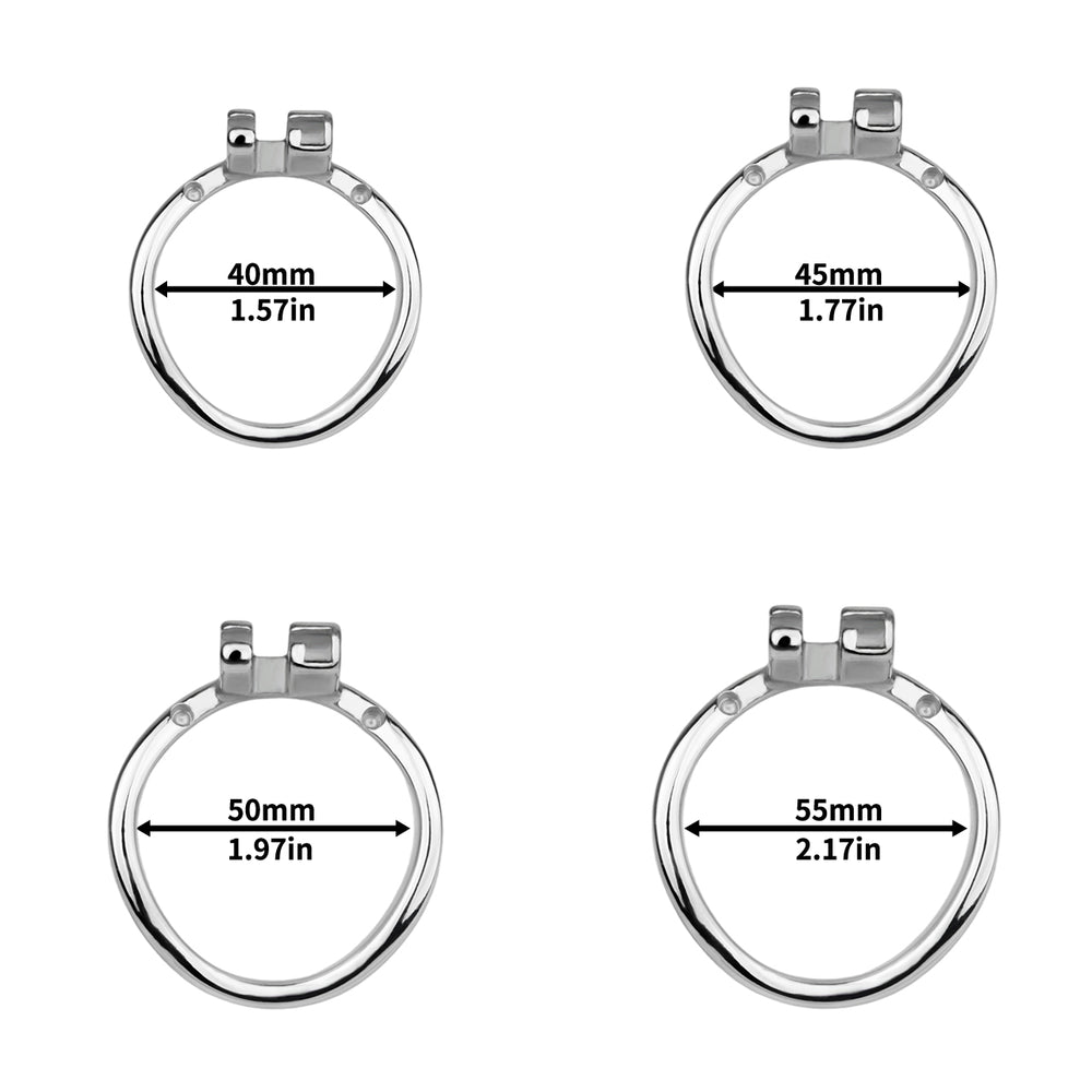 JTS S222 curved base rings in four selectable internal diameters: 40, 45, 50 and 55 mm