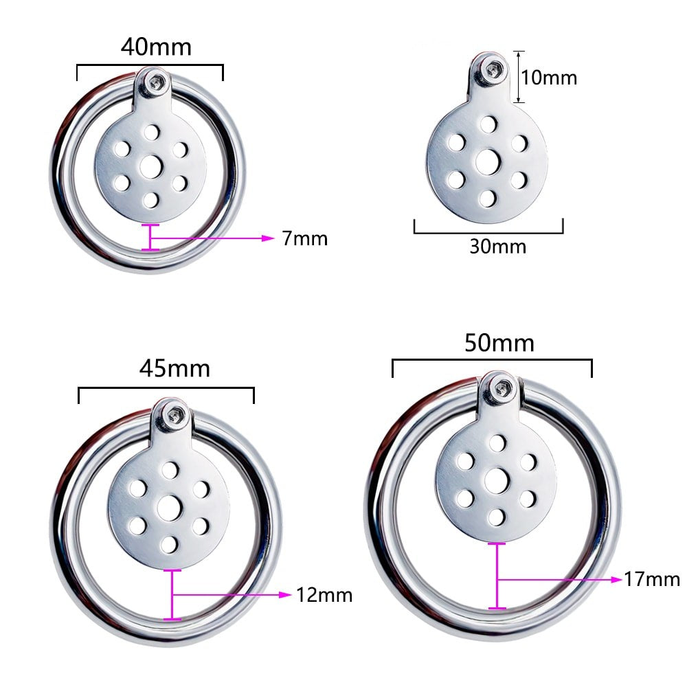Top angled view of the JTS S235 perforated disc inside its circular ring
