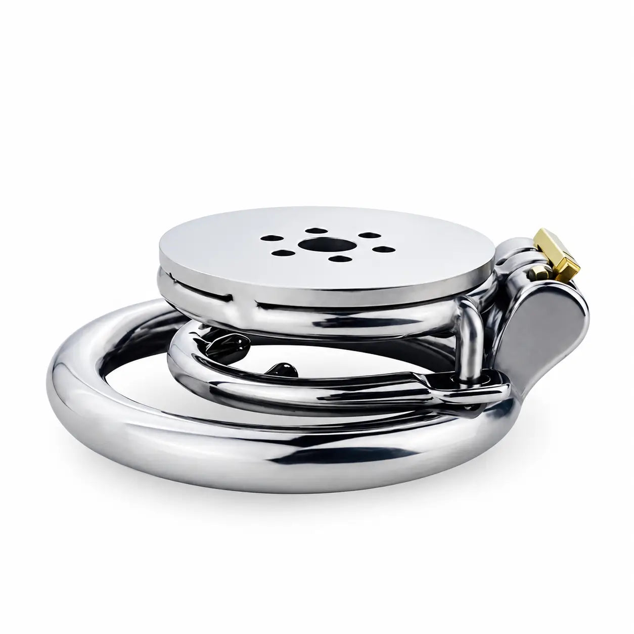 JTS S239 circular-ring flat cage showing the optional anti-shedding ring inside
