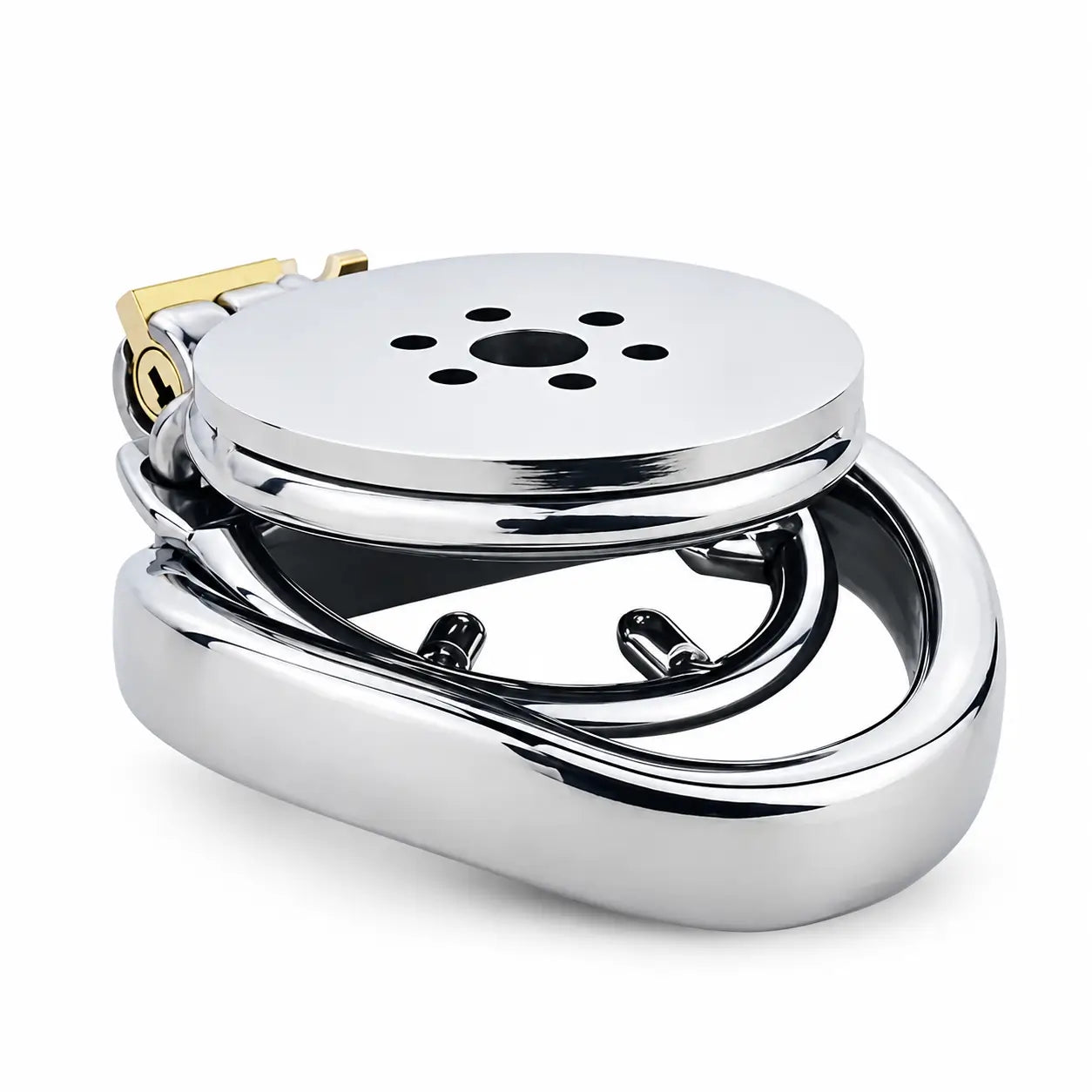 JTS S239 curved-ring flat cage showing the optional anti-shedding ring inside
