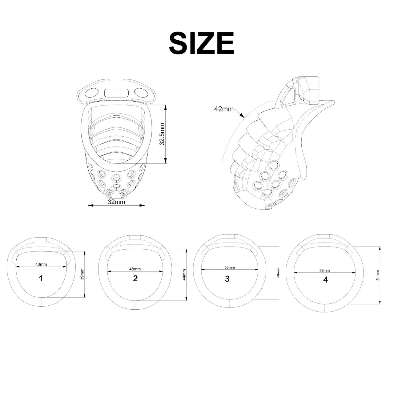 Knight Armor Shield Resin Chastity Cage