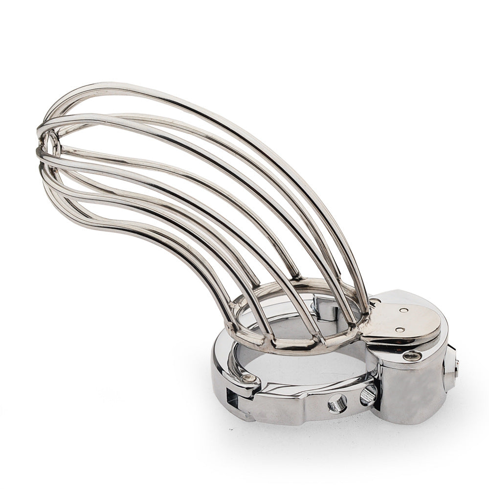 Profile view of ZC-069 large curved cage and adjustment holes