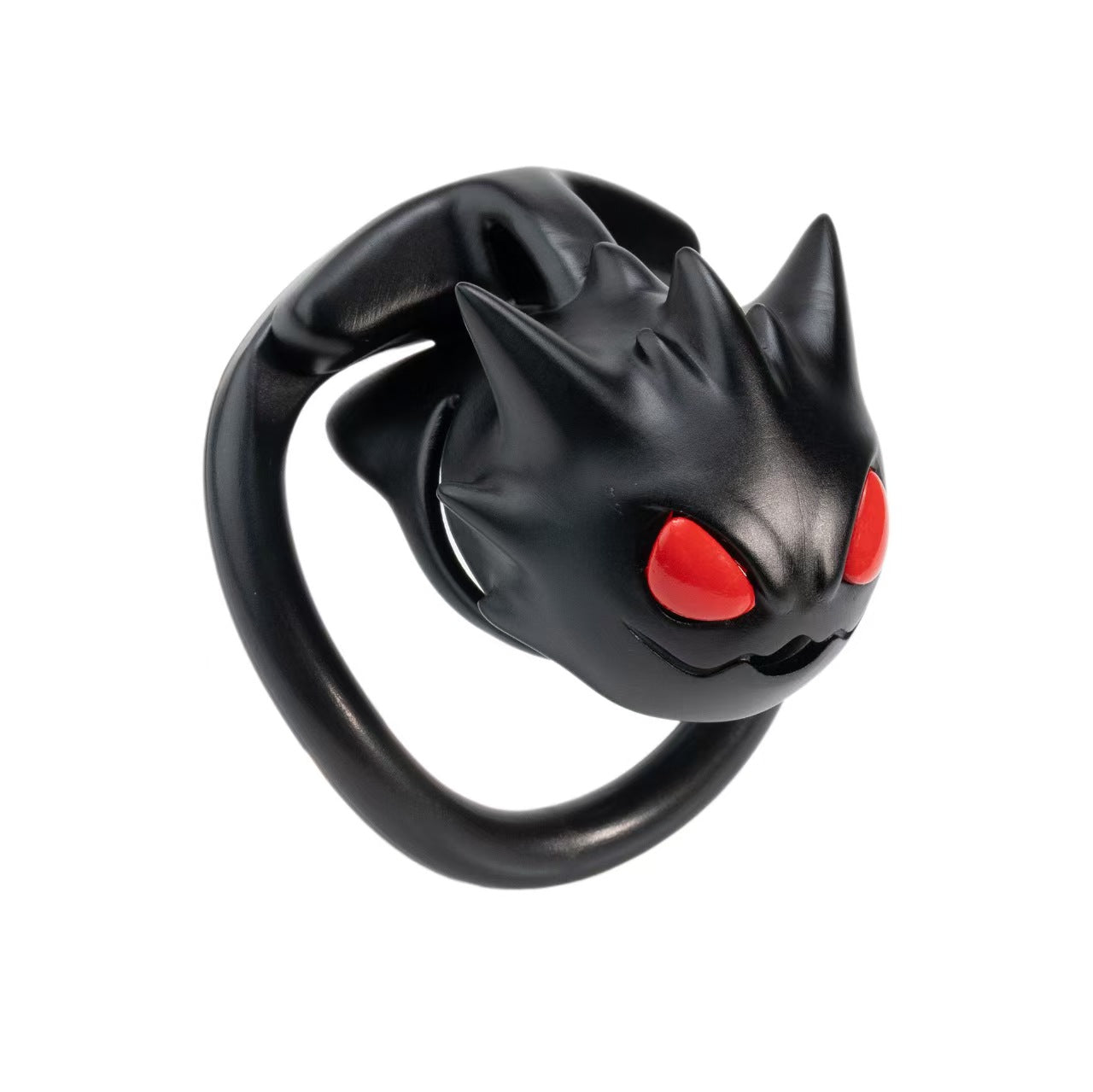 Little Devil Resin Chastity Cage with Red or Black Rings