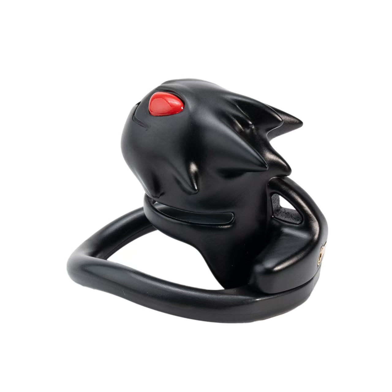 Little Devil Resin Chastity Cage with Red or Black Rings
