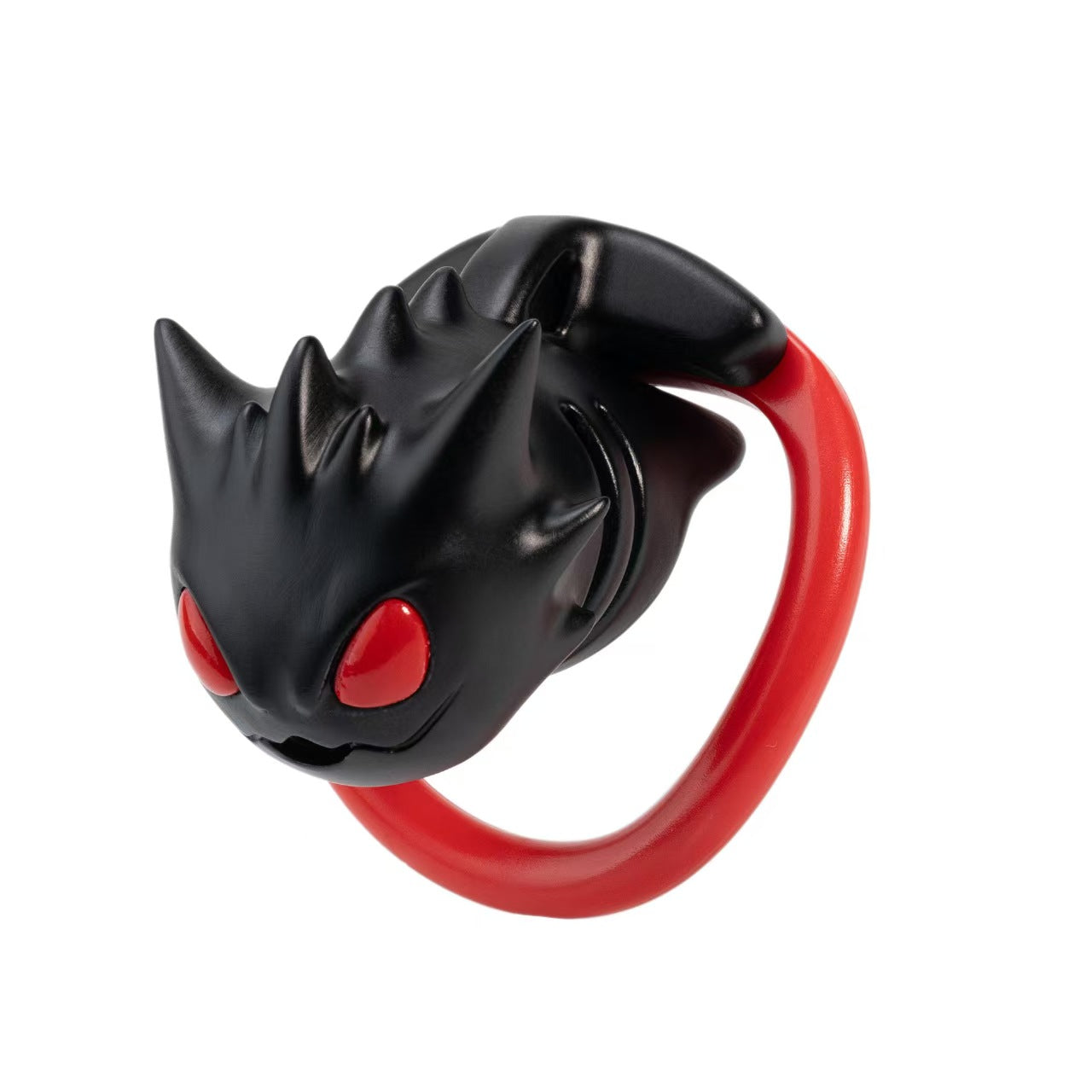 Little Devil Resin Chastity Cage with Red or Black Rings