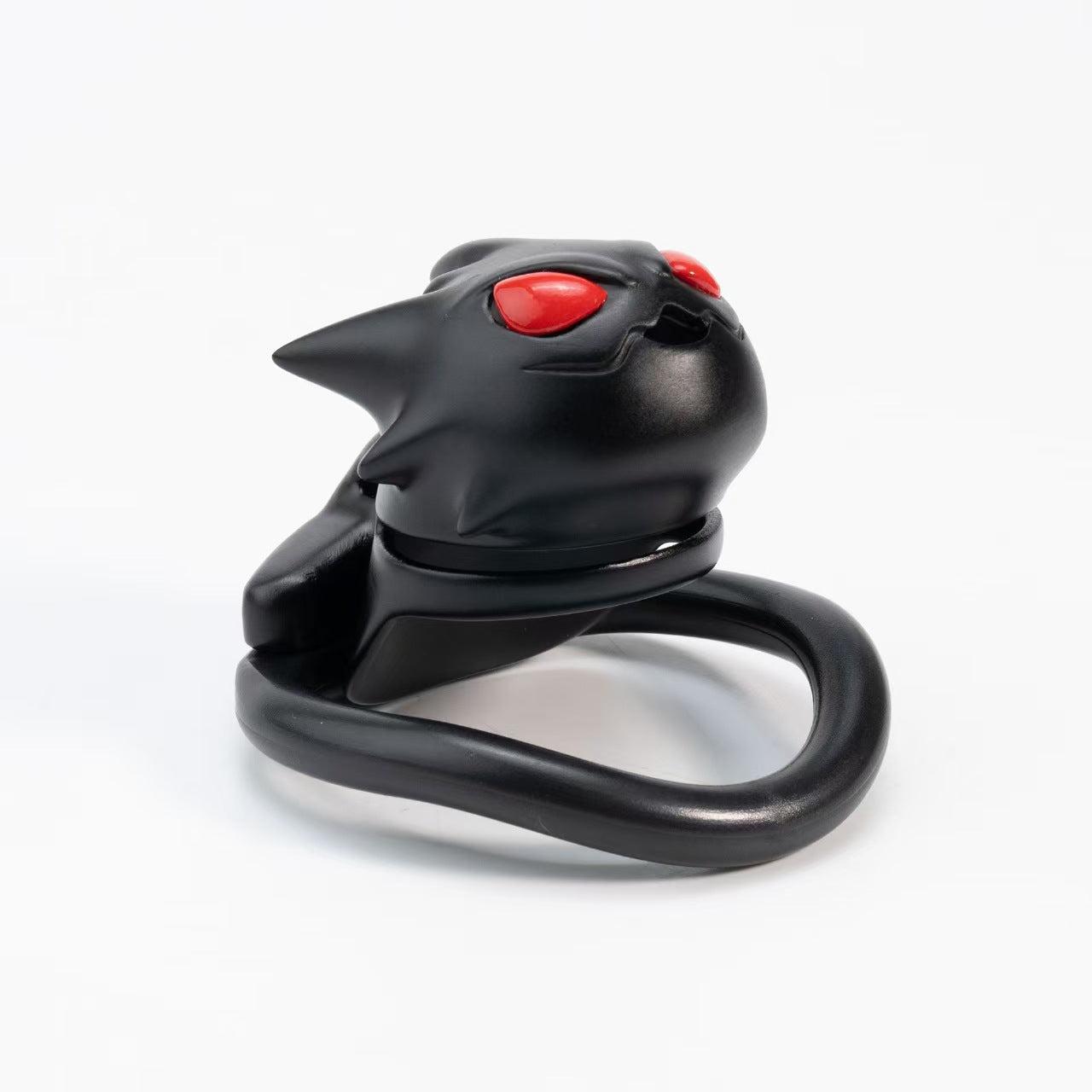 Little Devil Resin Chastity Cage with Red or Black Rings