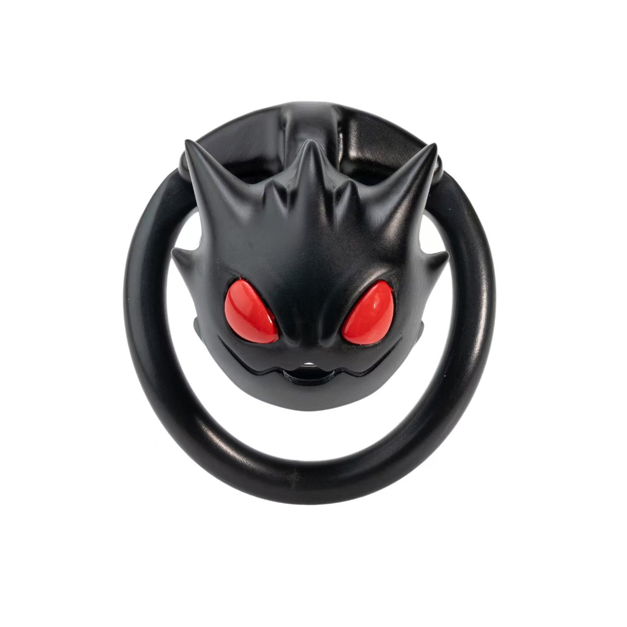 Little Devil Resin Chastity Cage with Red or Black Rings