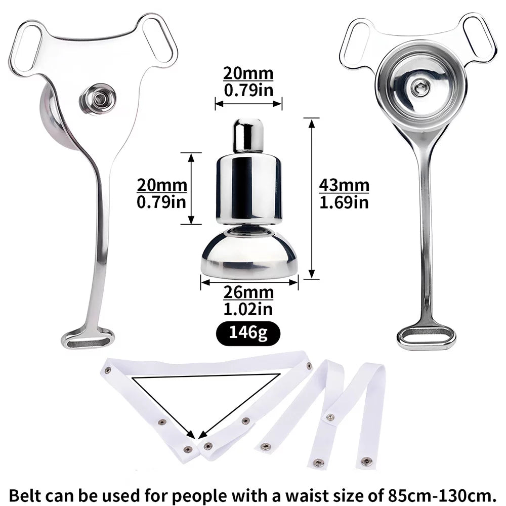 LK-021 stainless steel system with white belt set
