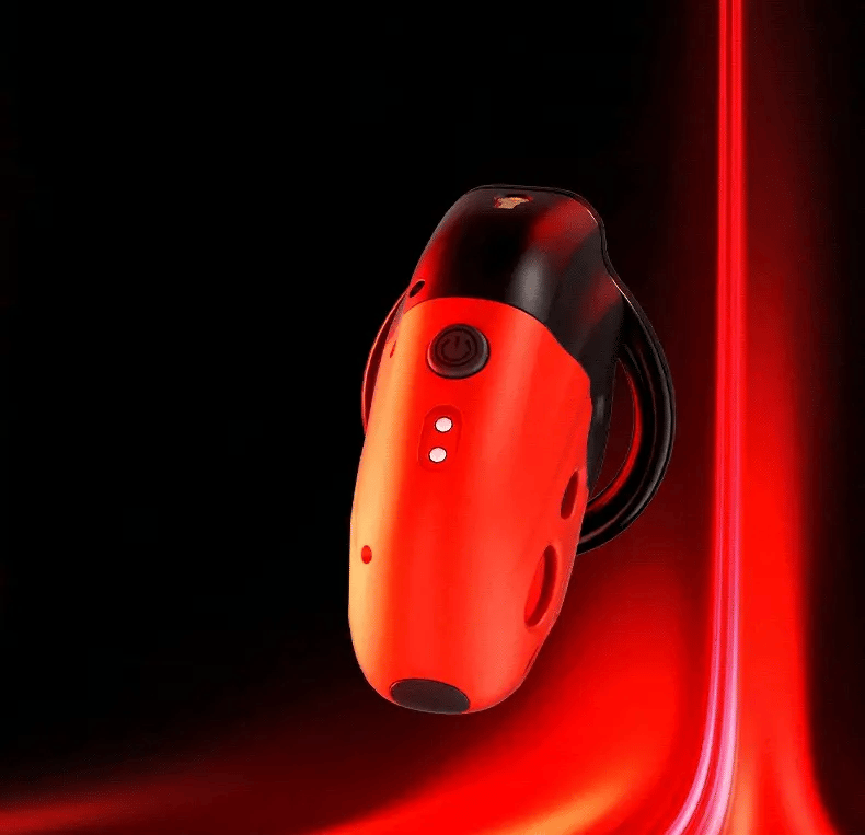 Front view of red and black LK-113 electric cage