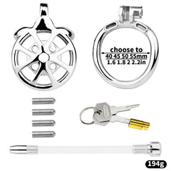 LKM-093 spiked cage set with metal catheter accessory