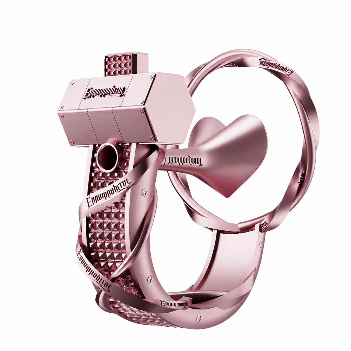 Möbius Loop Inverted ABS Resin Chastity Cage