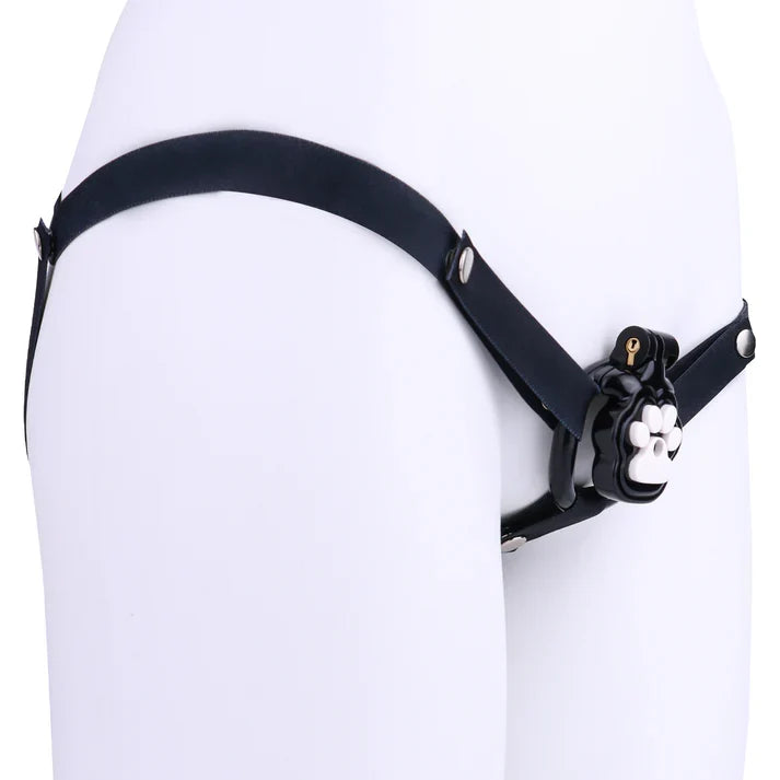 black support belt side fit with Neko cage