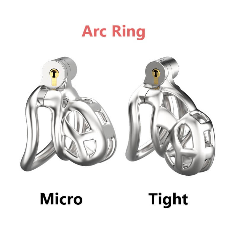 Stainless Steel Cobra Chastity Cage
