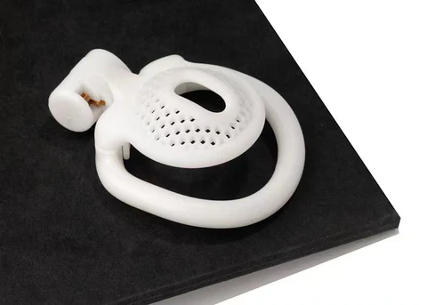 New Ultra Compact Honeycomb Positive/Negative Chastity Cage