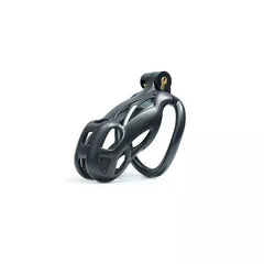 New Upgrade Small Black Cobra Male Chastity Cage