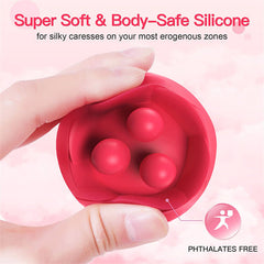 Rose Toy for Woman with Kneading Nubs