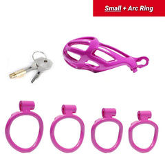 Small | Purple Stripe Cobra Chastity Kits