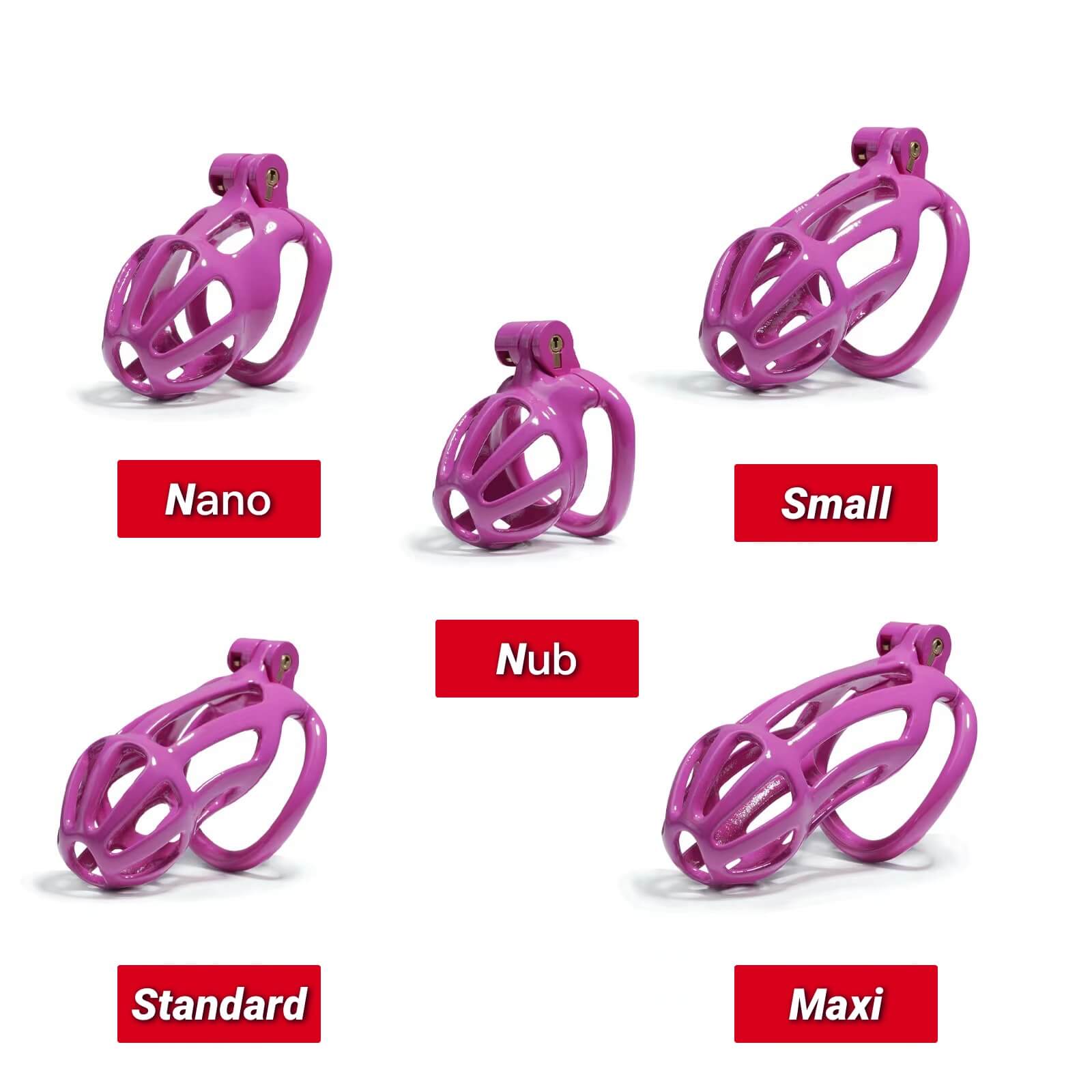 Standard | Purple Stripe Cobra Chastity Kits