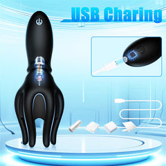 10 Vibrating Octopus Glans Trainer