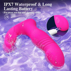 9 Vibrating Rabbit Ears & 9 Thrusting Butterfly Vibrator