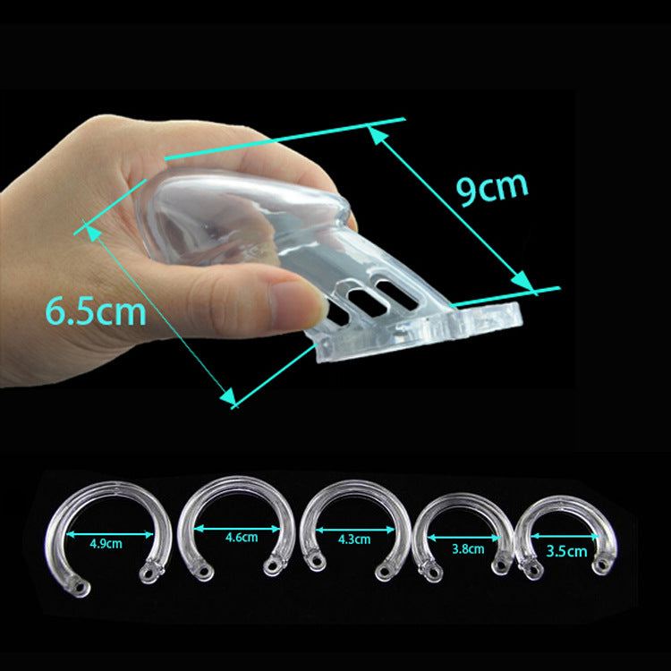 Closure | Firm Plastic Chastity Cage 3.54 Inches