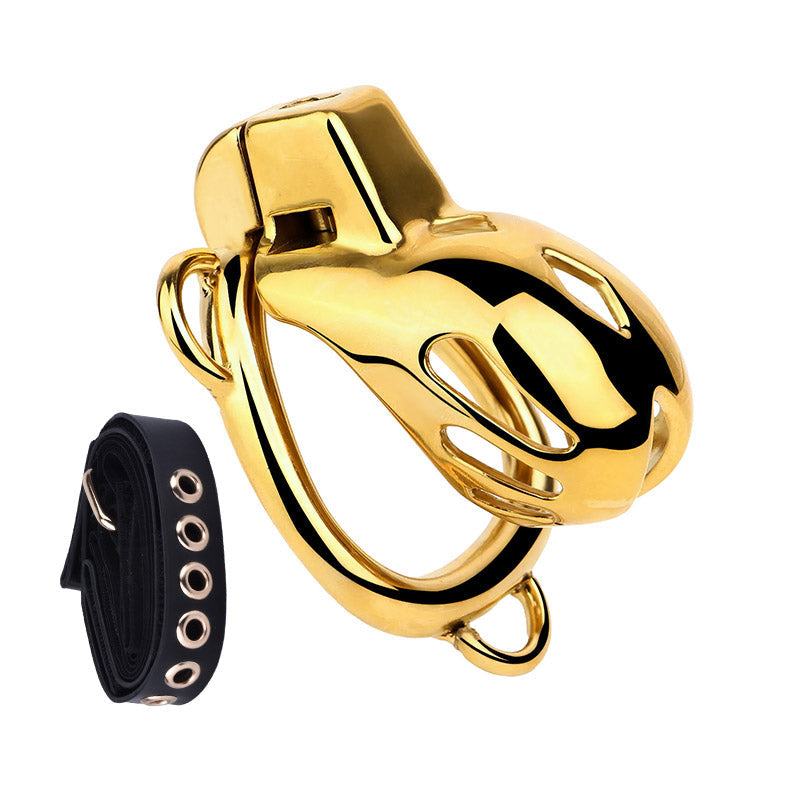 Premium Chastity Cage With Strap