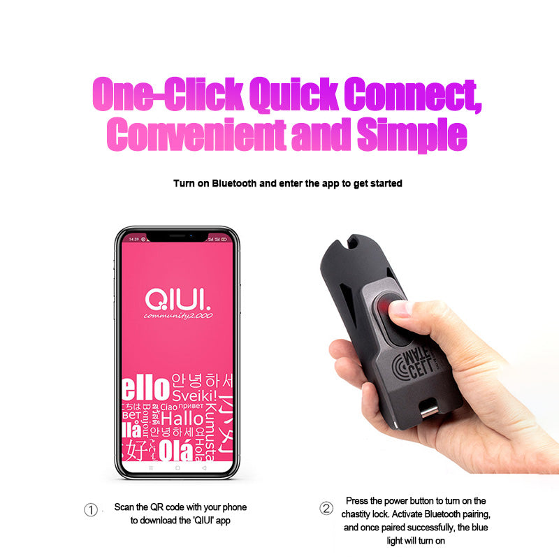 QIUI Cellmate 2 one-click phone connection guide
