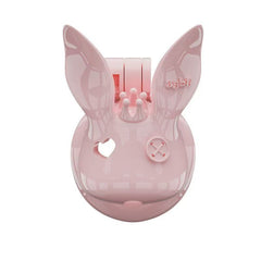 Rabbit Fairy Resin Chastity Cage with Upright or Drooping Ears