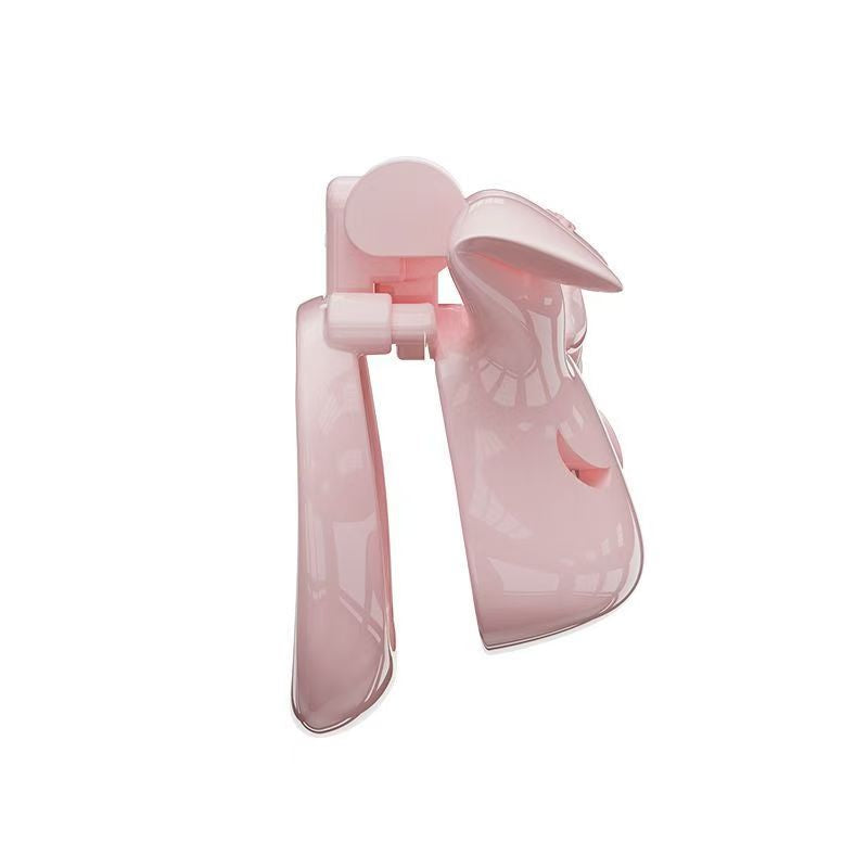 Rabbit Fairy Resin Chastity Cage with Upright or Drooping Ears